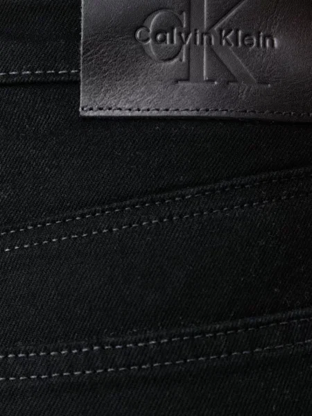 Jeansy o kroju skinny fit z 5 Calvin Klein Jeans czarne