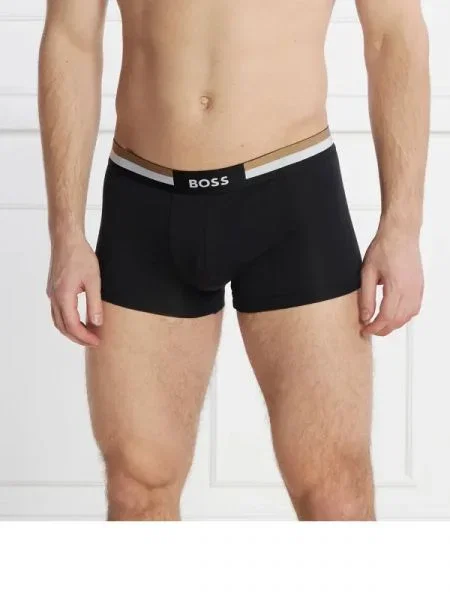 BOSS BLACK Chiloți boxer Trunk Motion negru