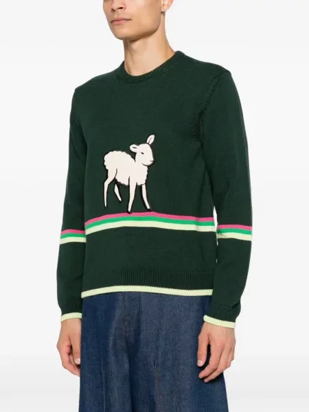 Bouclé pulover Jw Anderson verde