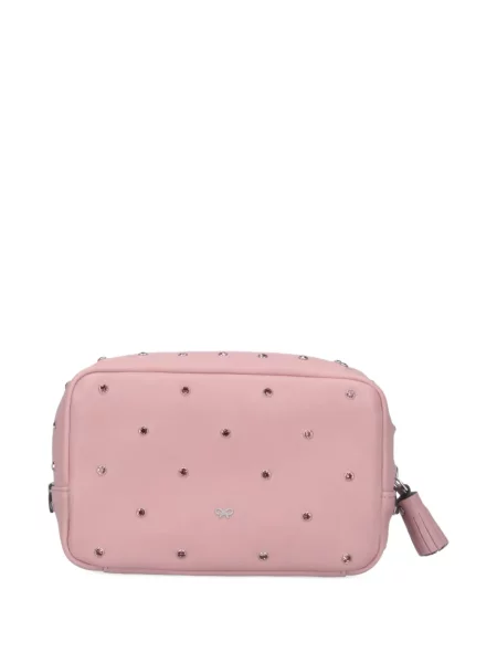 Geantă plic Anya Hindmarch roz