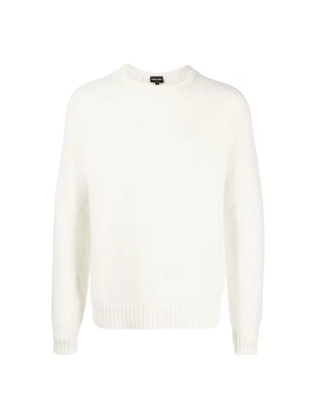 Sweter Giorgio Armani beżowy