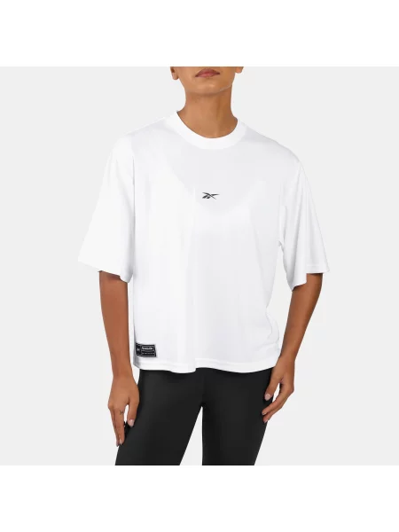 Reebok ID Basketball bluzka z siateczkiunisex White Size: biała