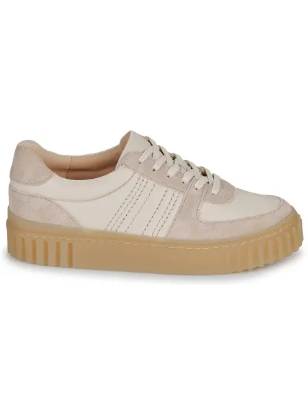 Pantofi Clarks din dantelă alb