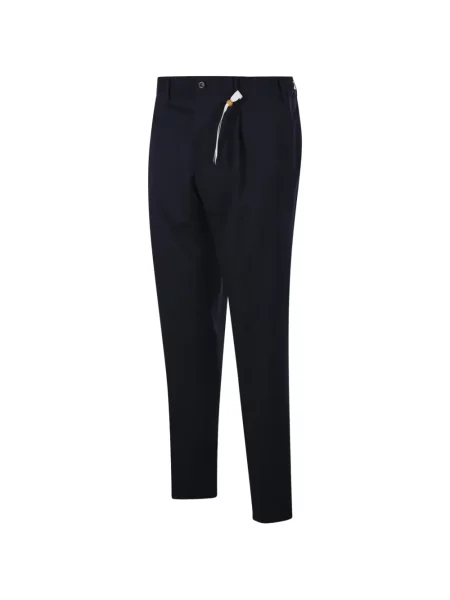 Pantaloni Santaniello conici albastru