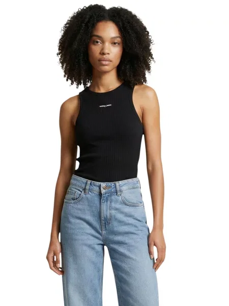 Top Tommy Hilfiger Jeans czarny