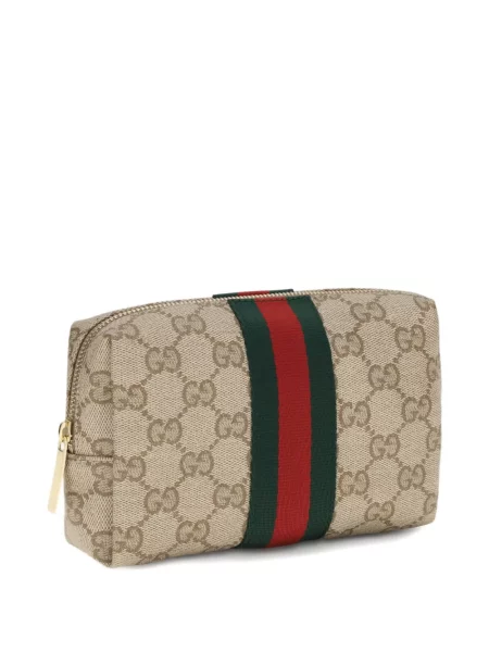 Geantă Gucci cu dungi maro