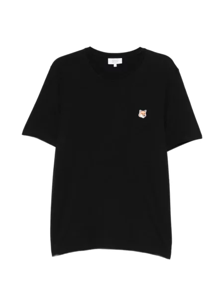 Tričko Maison Kitsuné černé