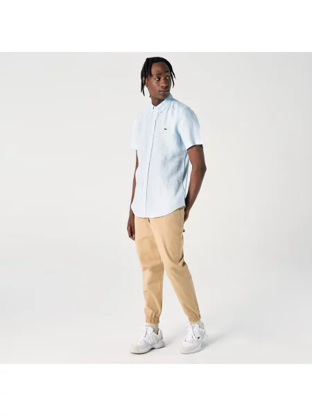 Рубашка Lacoste голубая