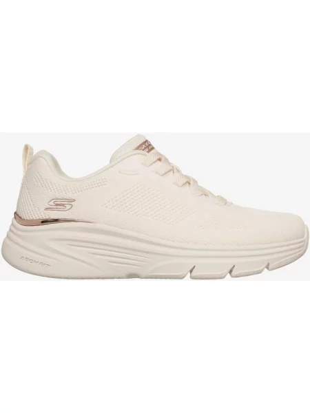 Buty do biegania Skechers BOBS Sport Arch Fit beżowy jasny 36 białe