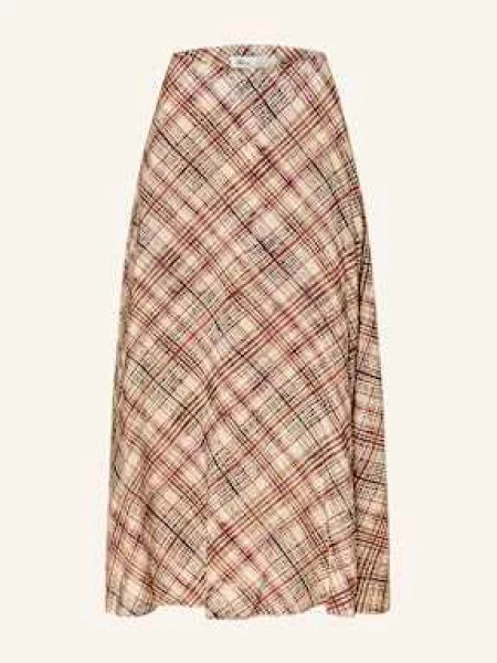 Yerse Spódnica Darcie braun brązowa