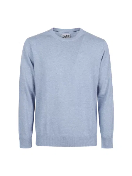 Bluza Mc2 Saint Barth wełniana niebieska