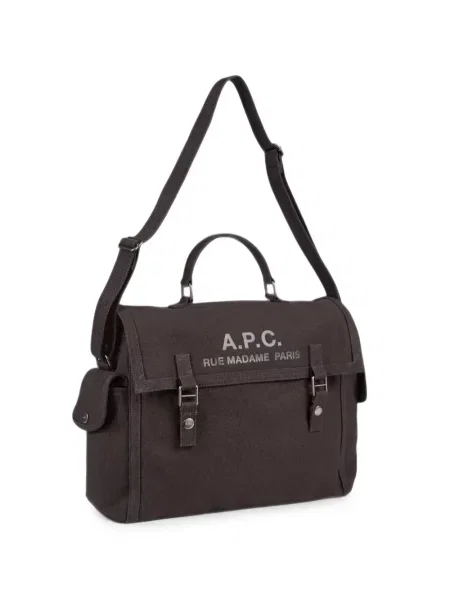 Geantă crossbody A.p.c. cu imagine negru