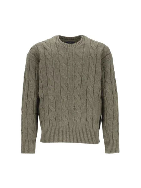 Sweter Polo Ralph Lauren wełniany zielony