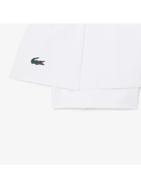 Lacoste Spódnica Tenisowa Ultra Dry Z Wewnętrznymi Szortami biała