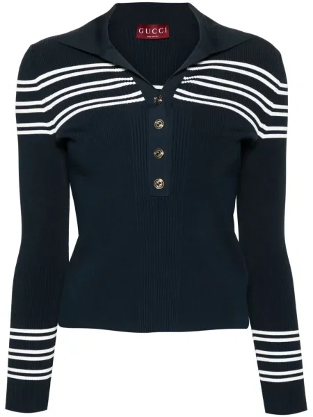 Tricou polo Gucci tricotate