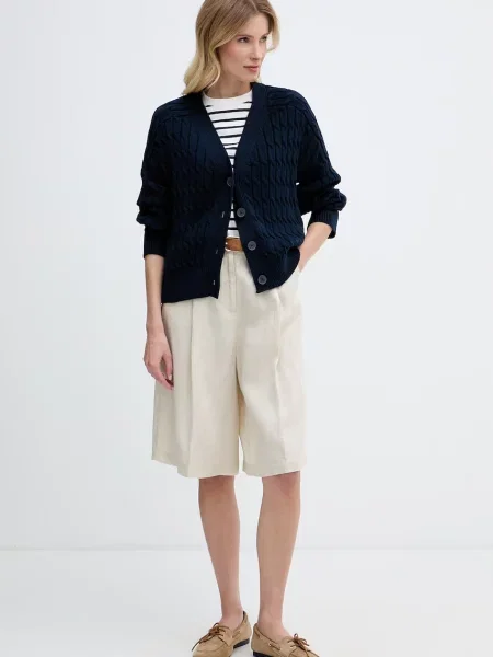 Tommy Hilfiger kardigán dámsky modrá