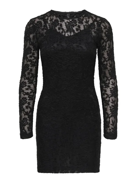 ONLY Obleka ONLBlaise' črna