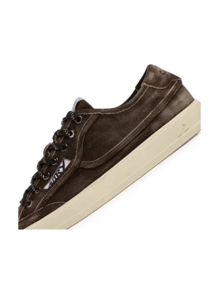 Sneakersy Autry skórzane brązowe