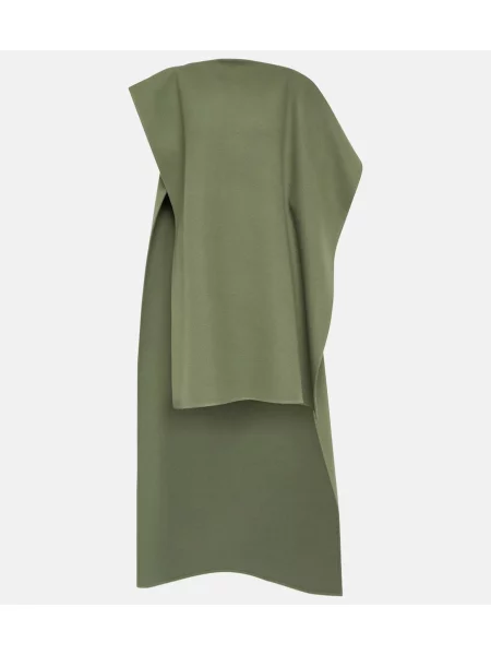 Batic The Row din cașmir verde