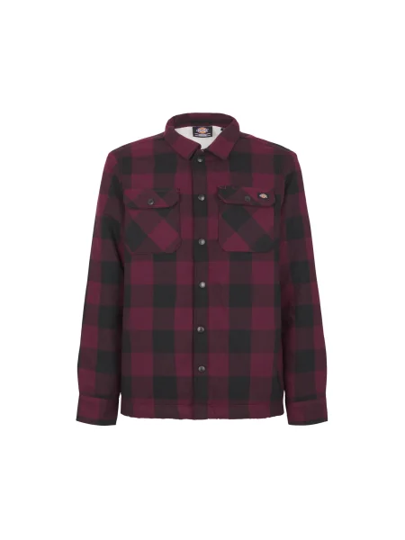 DICKIES Prehodna jakna SACRAMENTO / bordo rjava