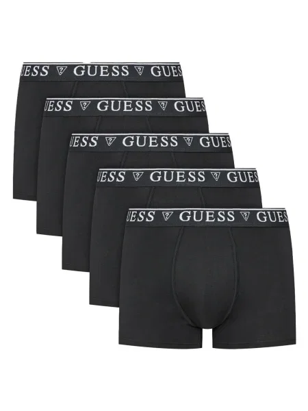 GUESS Boxerky / biela čierna