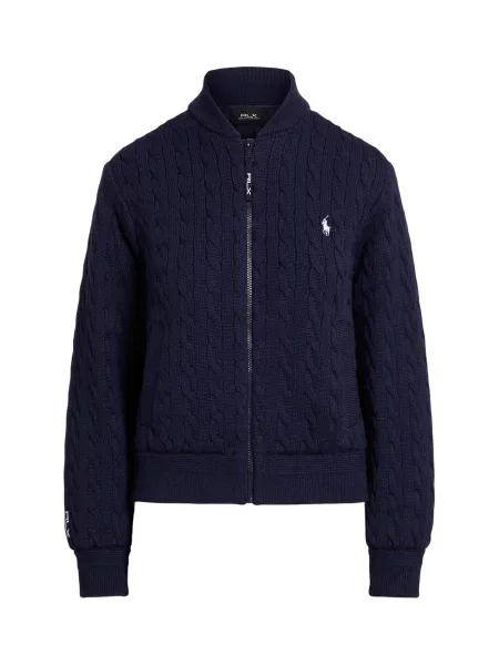 Polo Ralph Lauren Geacă tricotată bleumarin