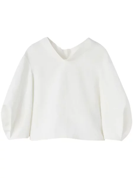 Bluză Jil Sander de in drapată