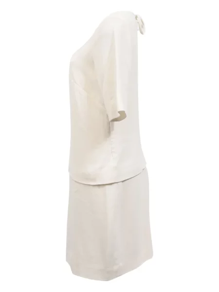 Rochie mini Sandro de costum alb