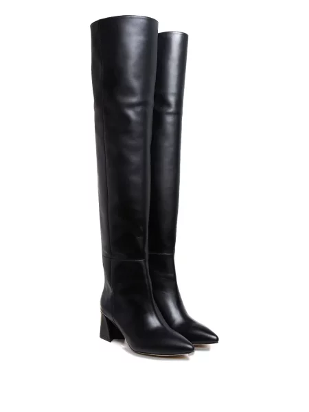 Botine Ginissima din piele negru