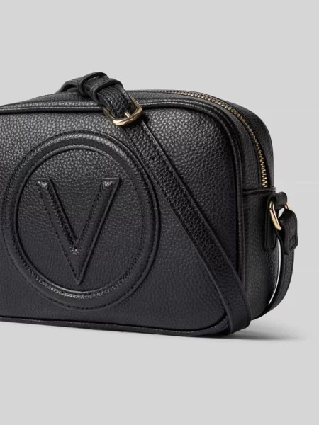 Torba camera bag z detalem z logo model ‘Covent’ Valentino Bags czarna