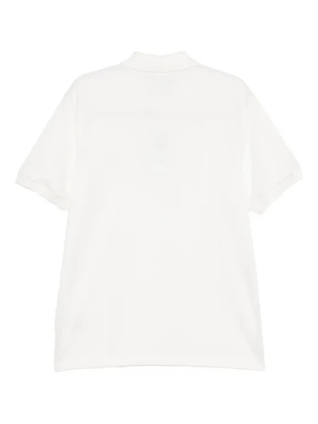 Polo Lacoste cu broderie alb