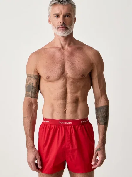 Calvin Klein Underwear bokserki z czerwone