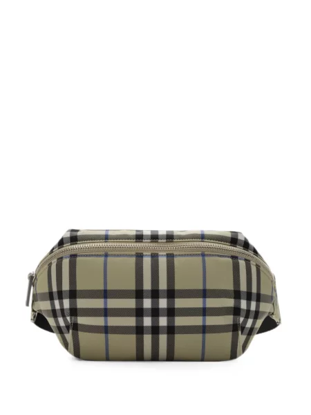 Cu centură curea Burberry în carouri