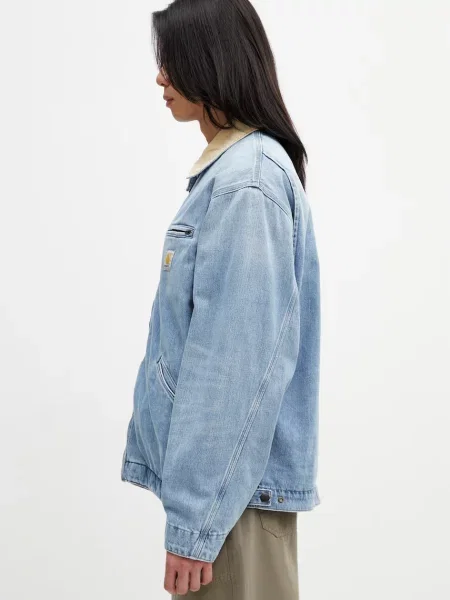 Carhartt WIP OG Detroit Jacket kurtka przejściowa jeansowa niebieska