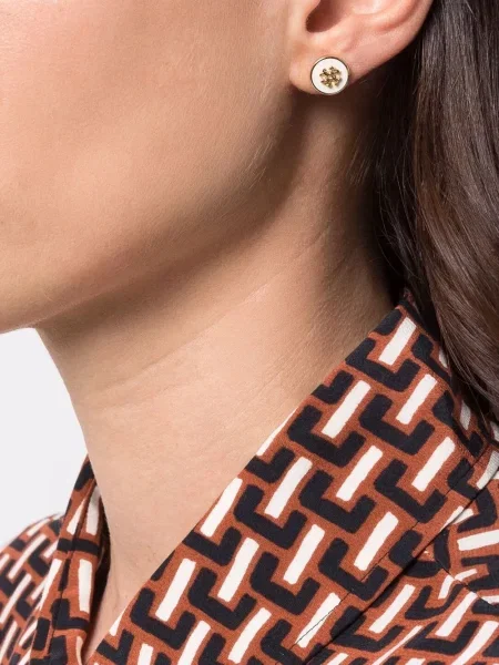 Auskarai Tory Burch auksinė