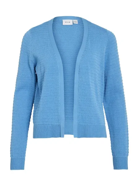 VILA Geacă tricotată VILOLLO regal albastru