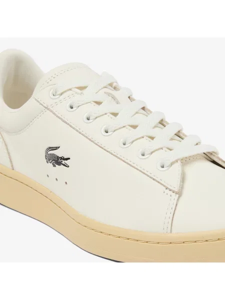 Lacoste Skórzane Sneakersy Carnaby Set beżowy
