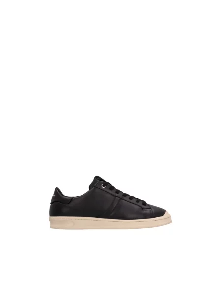 Sneakersy Jil Sander skórzane czarne