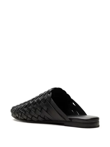 Papuci tip mules St. Agni negru