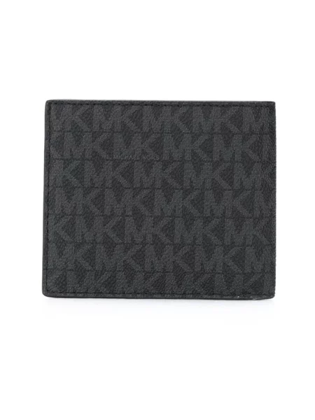 Portfel Michael Kors z logo czarny