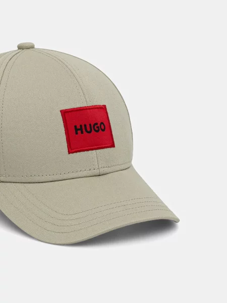 Бейсболка HUGO з аплікацією чорний