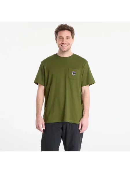 Tricou The North Face Mountain Logo Relaxed Short Sleeve Tee-Graphic Woodland Green XL verde