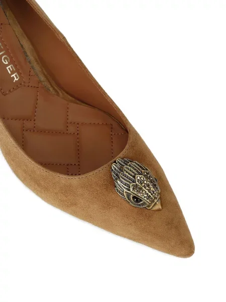 Полуотворени обувки Kurt Geiger London кафяво