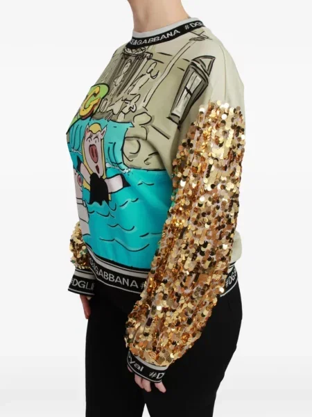 Pulover Dolce & Gabbana cu paiete
