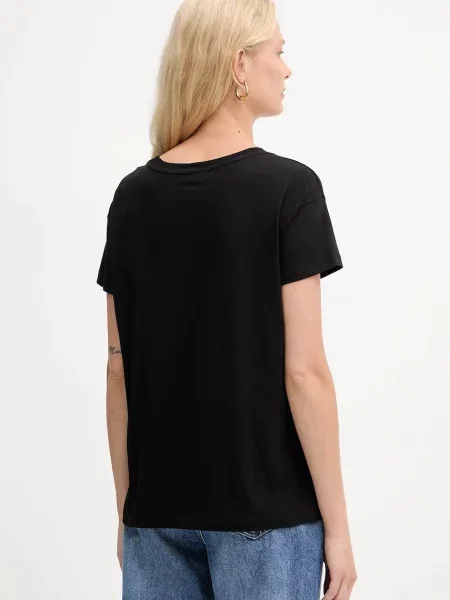 ARMANI EXCHANGE Tricou negru