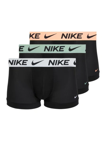 Boxeri pentru bărbați Nike Cotton Stretch Trunk 3 pairs licorice