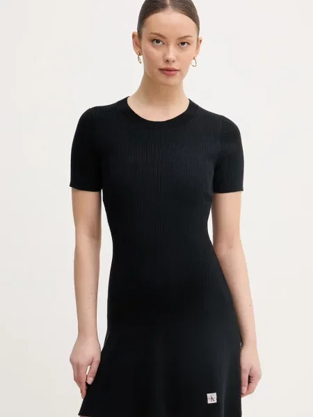 Calvin Klein Jeans rochie cu negru