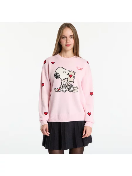 Svetr Saint Barth Tessa P Sweater Snoopy Love Letter XS