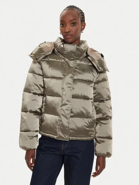 Puhovka Calvin Klein Jeans siva