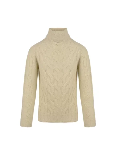 Sweter Filippo De Laurentiis beżowy